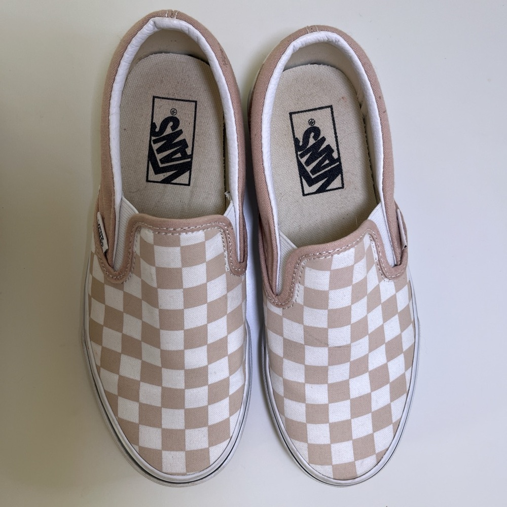 Checkered Vans